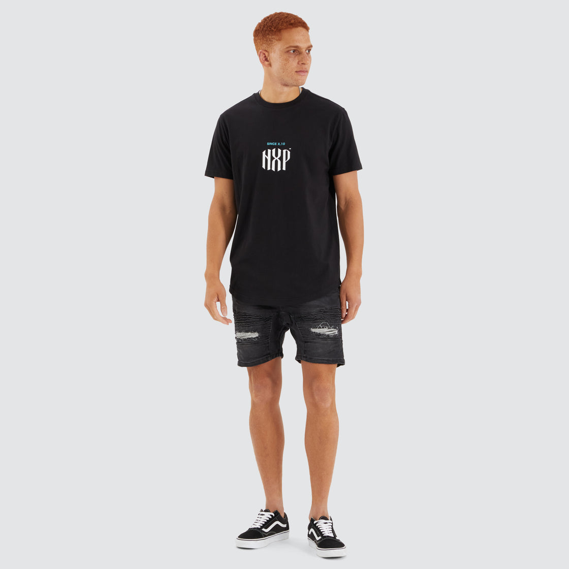 NXP Viper Denim Short - Heavy Metal (view 2)