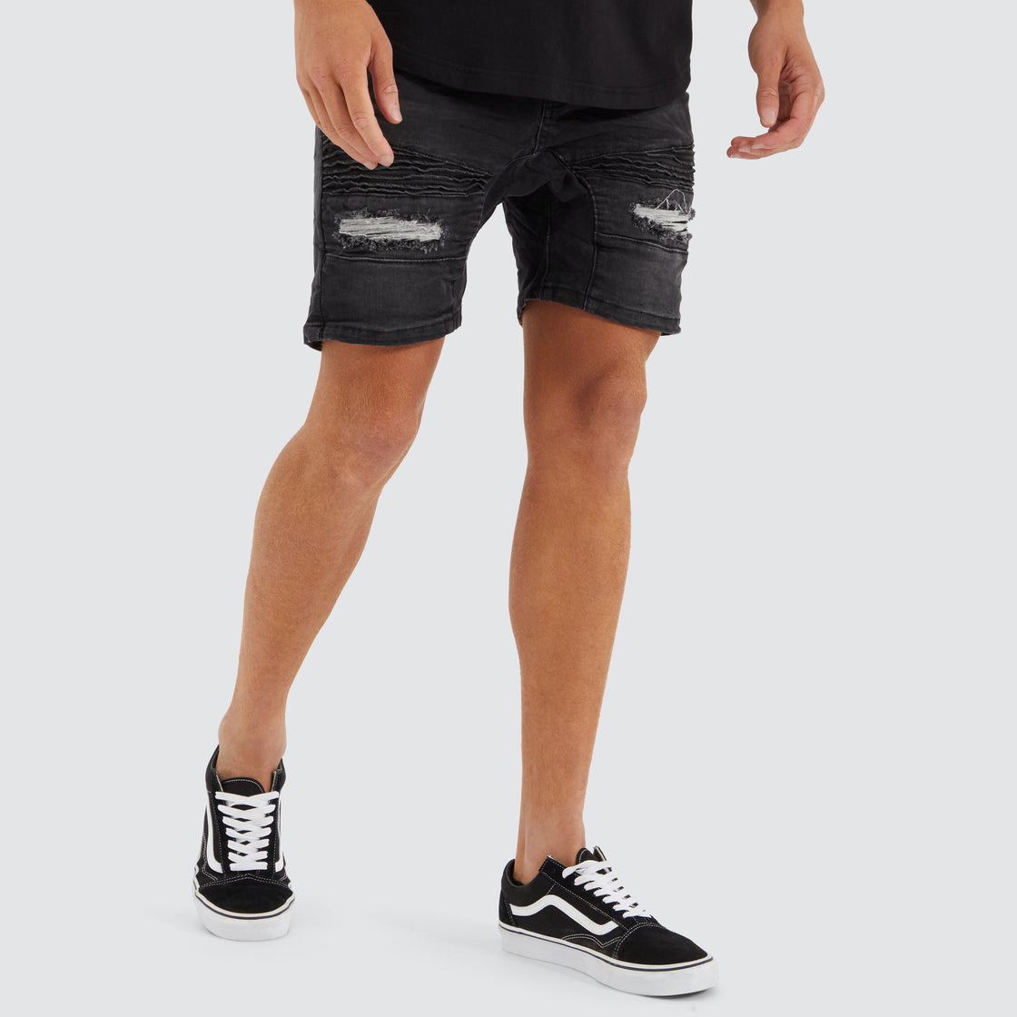 Viper Denim Short - Heavy Metal