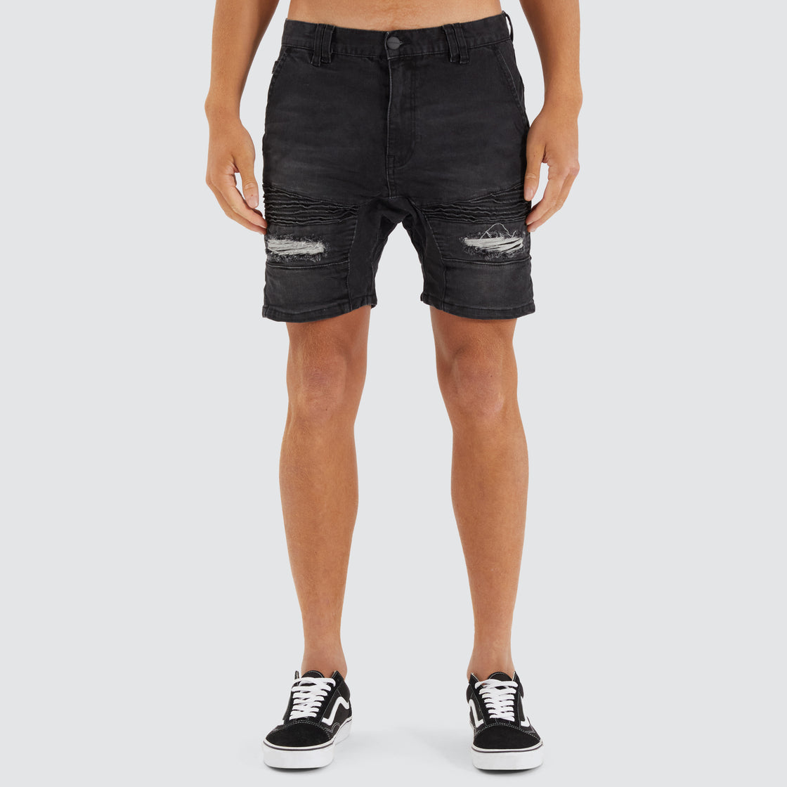 Viper Denim Short - Heavy Metal
