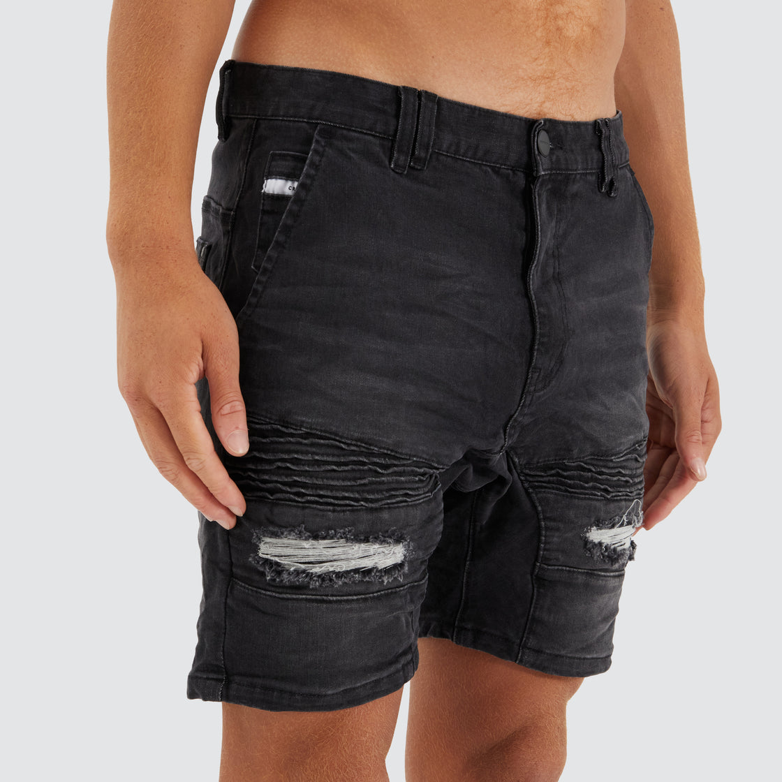 Viper Denim Short - Heavy Metal