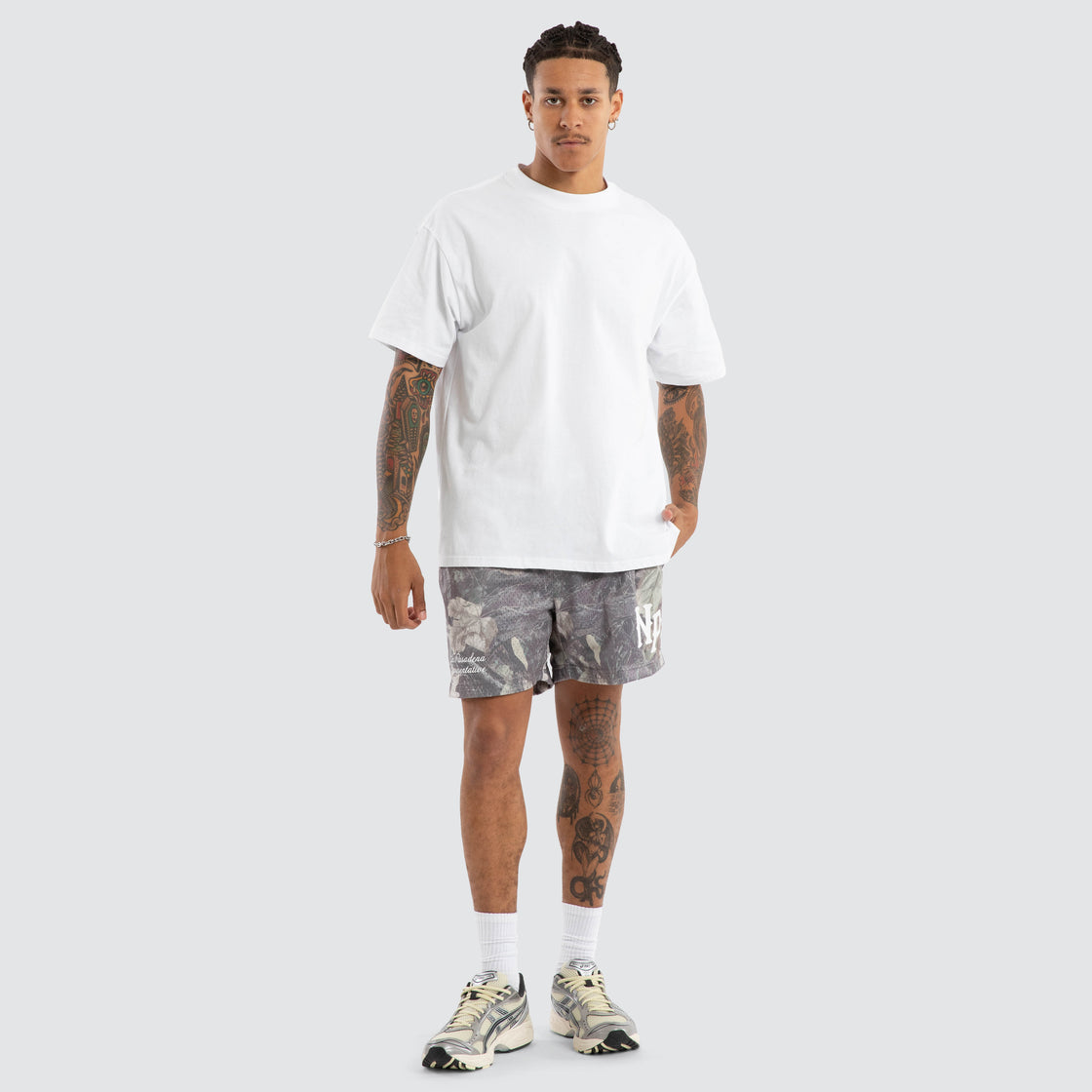 NXP Carved Mesh Trackshort - Camo (view 2)