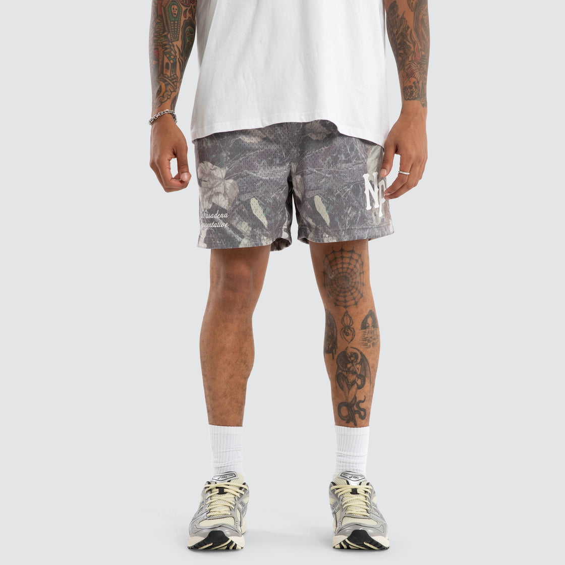 NXP Carved Mesh Trackshort - Camo