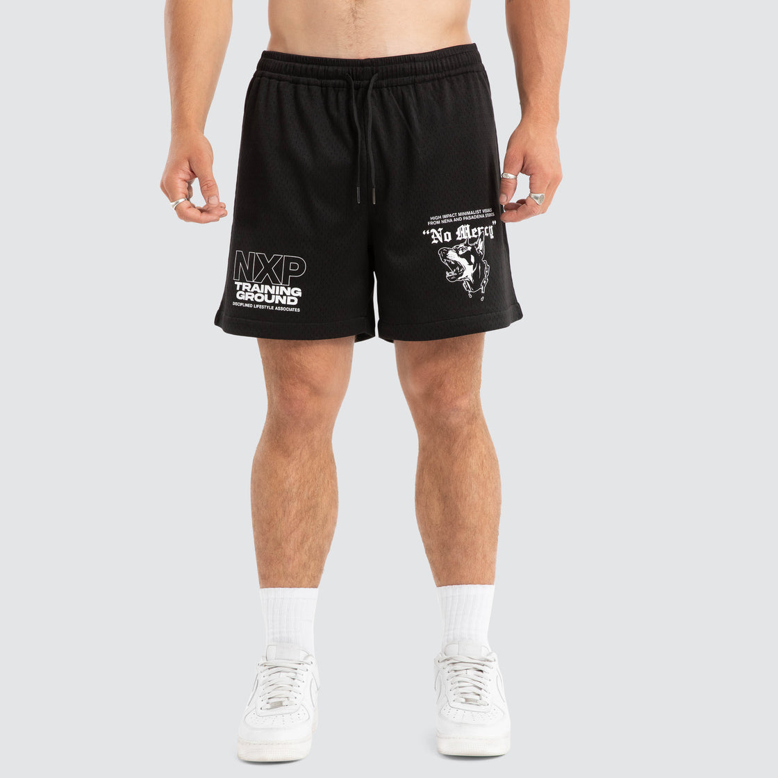 NXP Mercy Trigger Mesh Short - Jet Black (view 3)