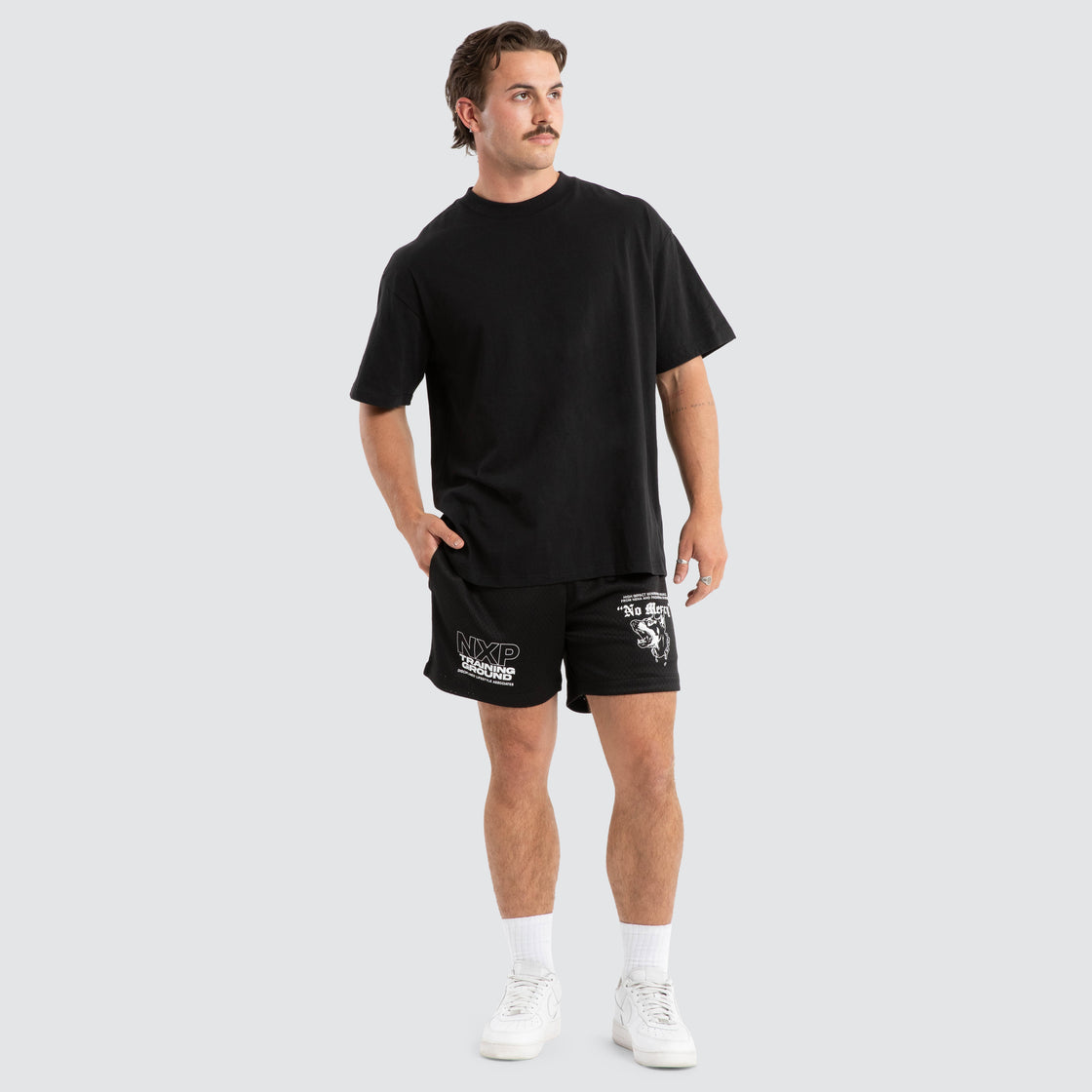 NXP Mercy Trigger Mesh Short - Jet Black (view 2)