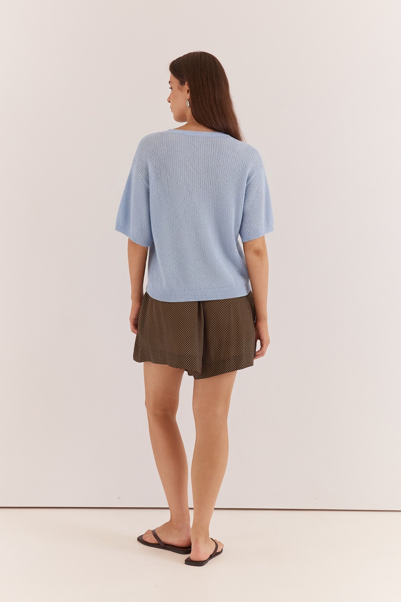 Noni Relaxed Knit Tee - Off White
