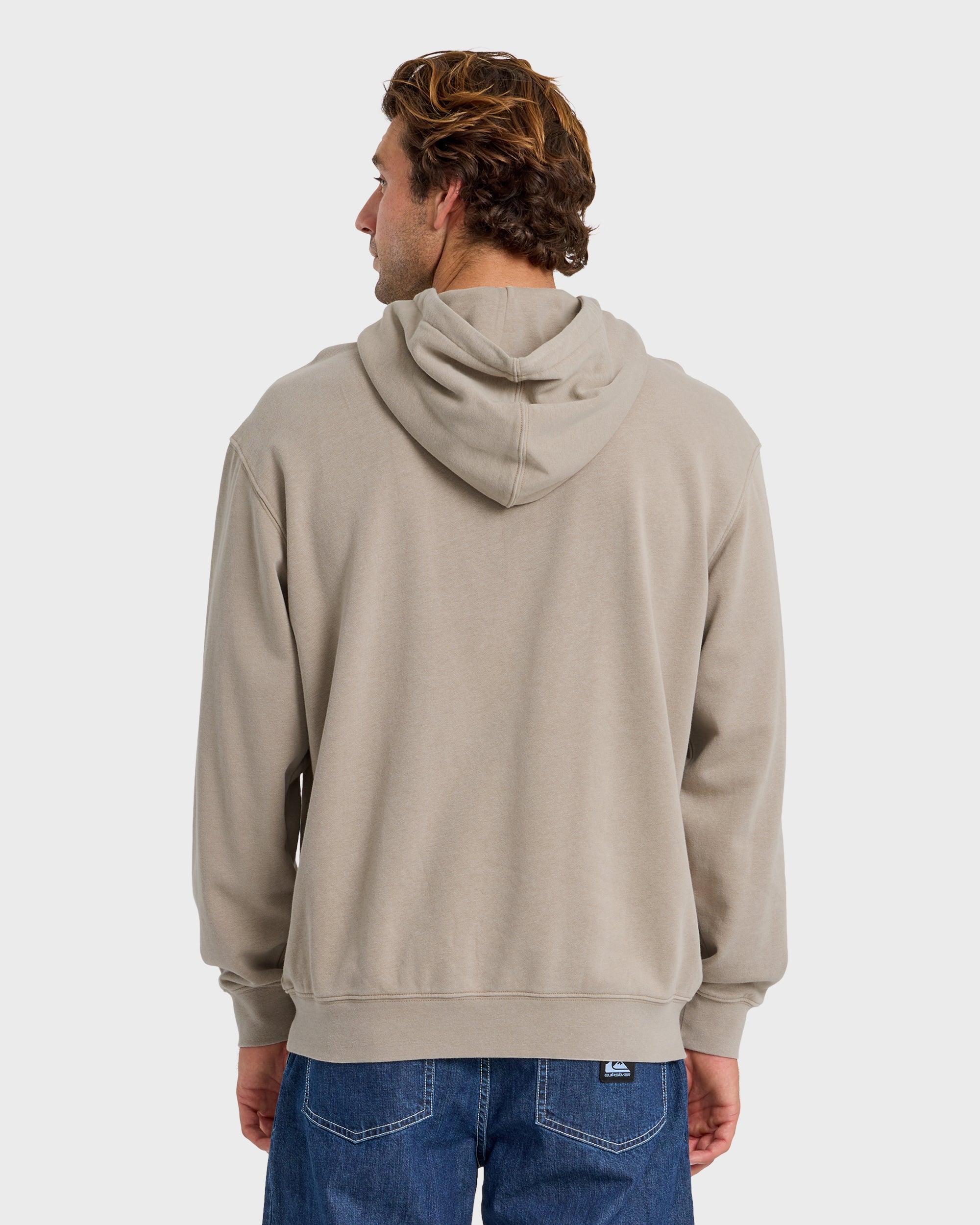 Quiksilver Salt Water Pullover Hoodie in Seneca Rock - back