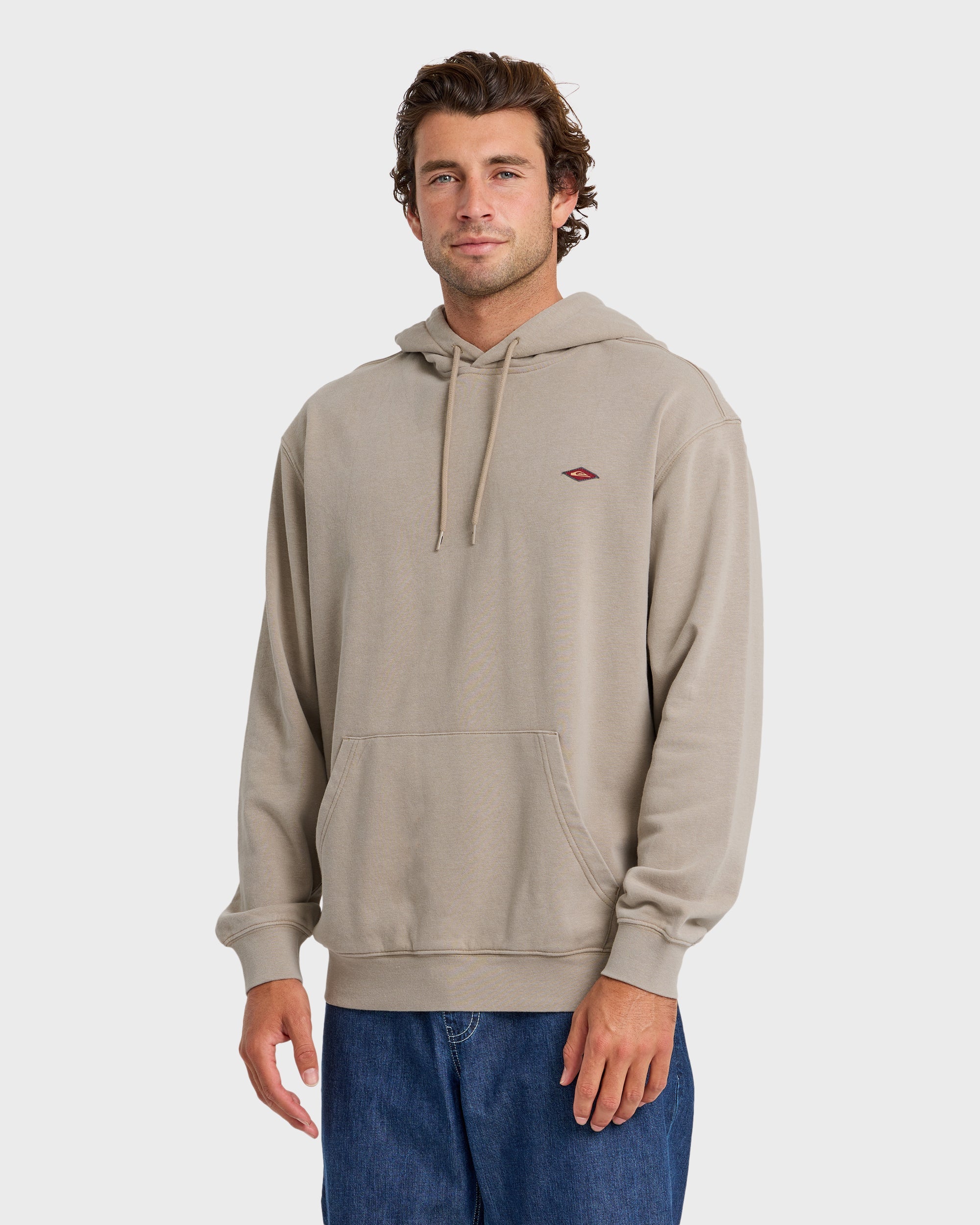 Quiksilver Salt Water Pullover Hoodie in Seneca Rock - side