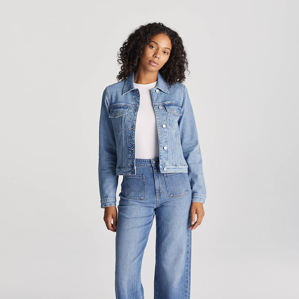 Riders Essential Denim Jacket - Blue