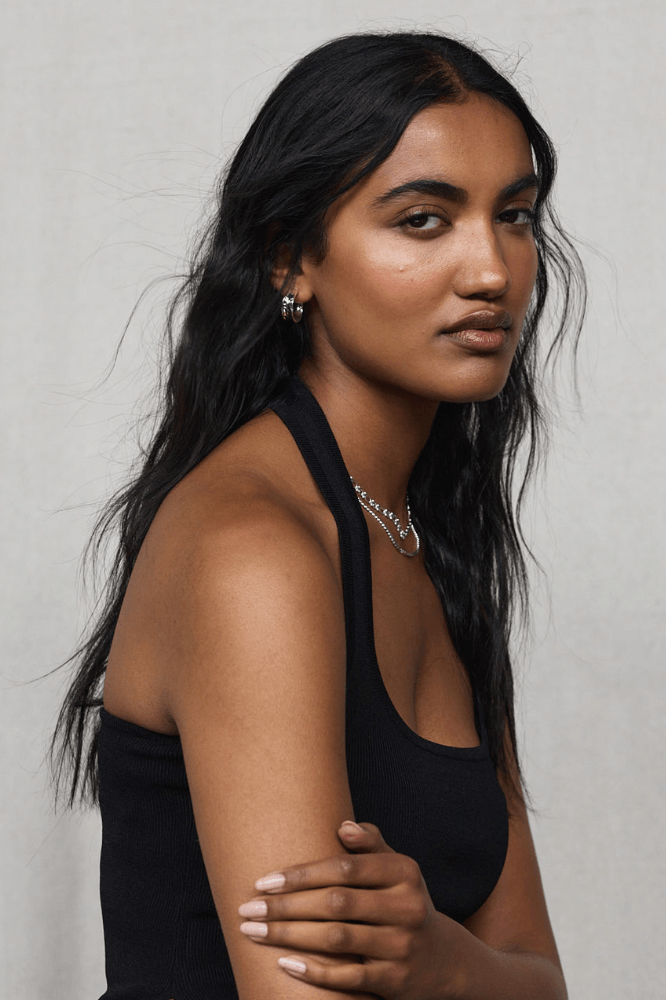 Zafino Bianca Mini Hoops - Silver