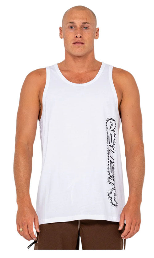 Rusty Network Error Tank - White