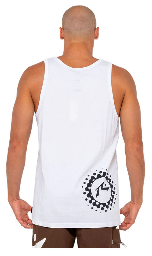 Rusty Network Error Tank - White (view 2)