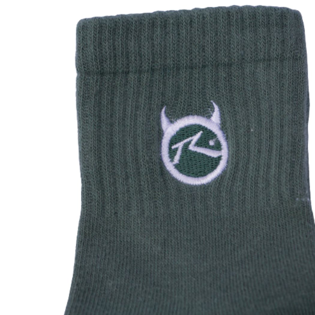 Rusty Fancy Day Crew Sock - Multi 6 (view 2)