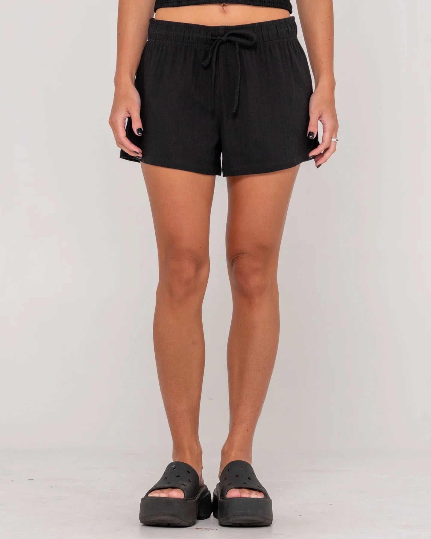 Rusty Rumour Lounge Short - Black