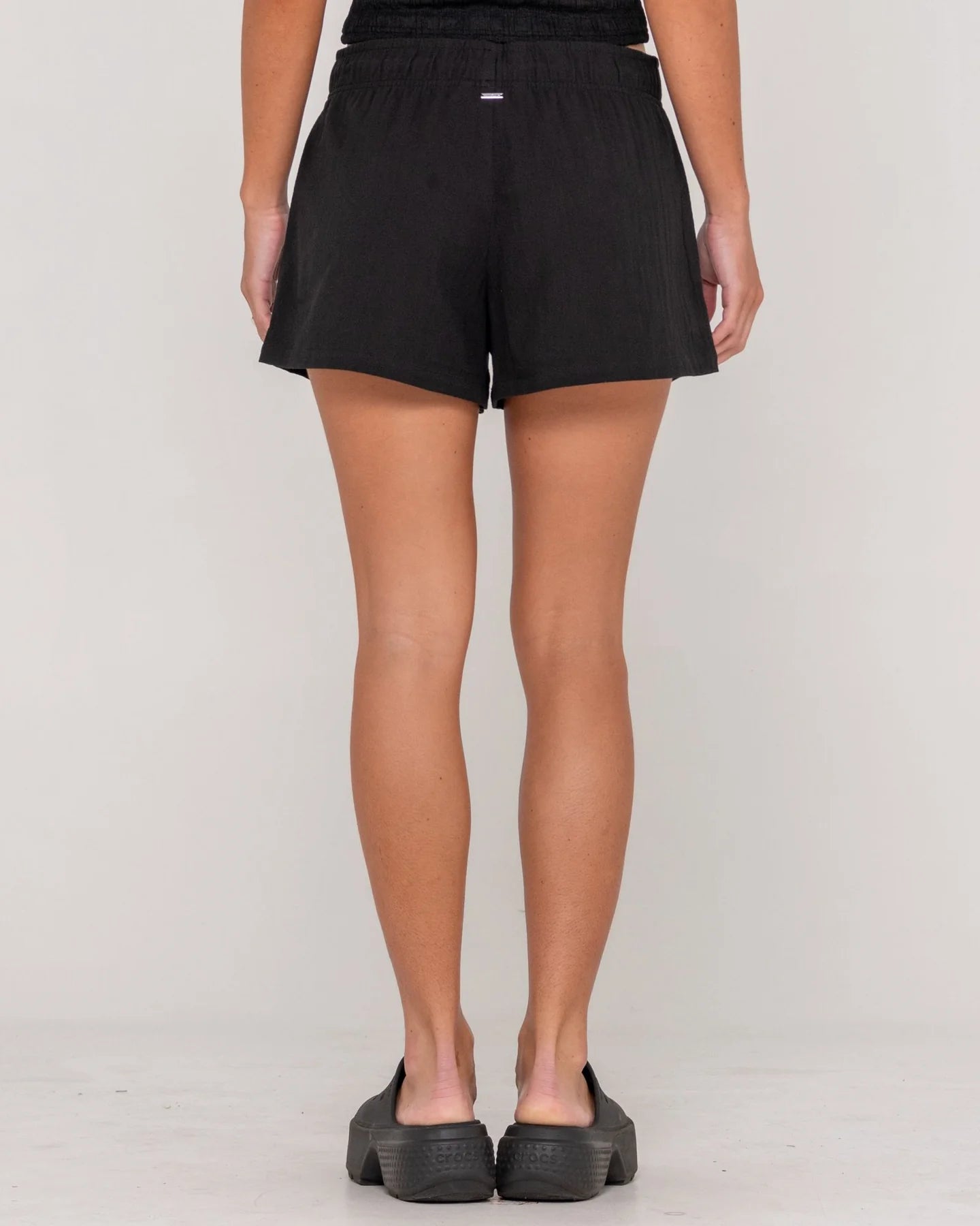 Rusty Rumour Lounge Short - Black (view 2)