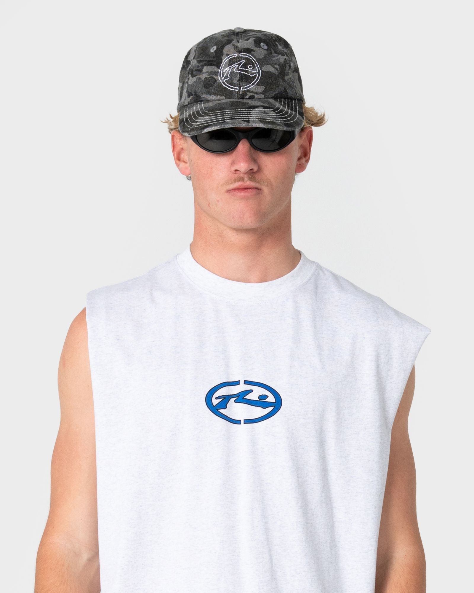 Commando Camo Dad Cap - Grey Camo 1