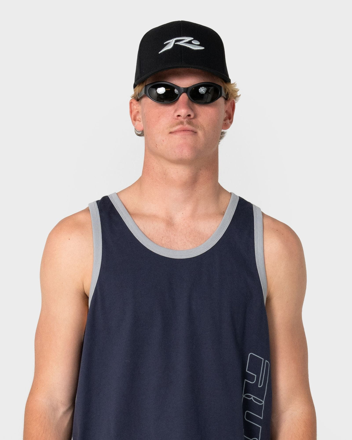Rusty Revolve Flexfit Cap Black side