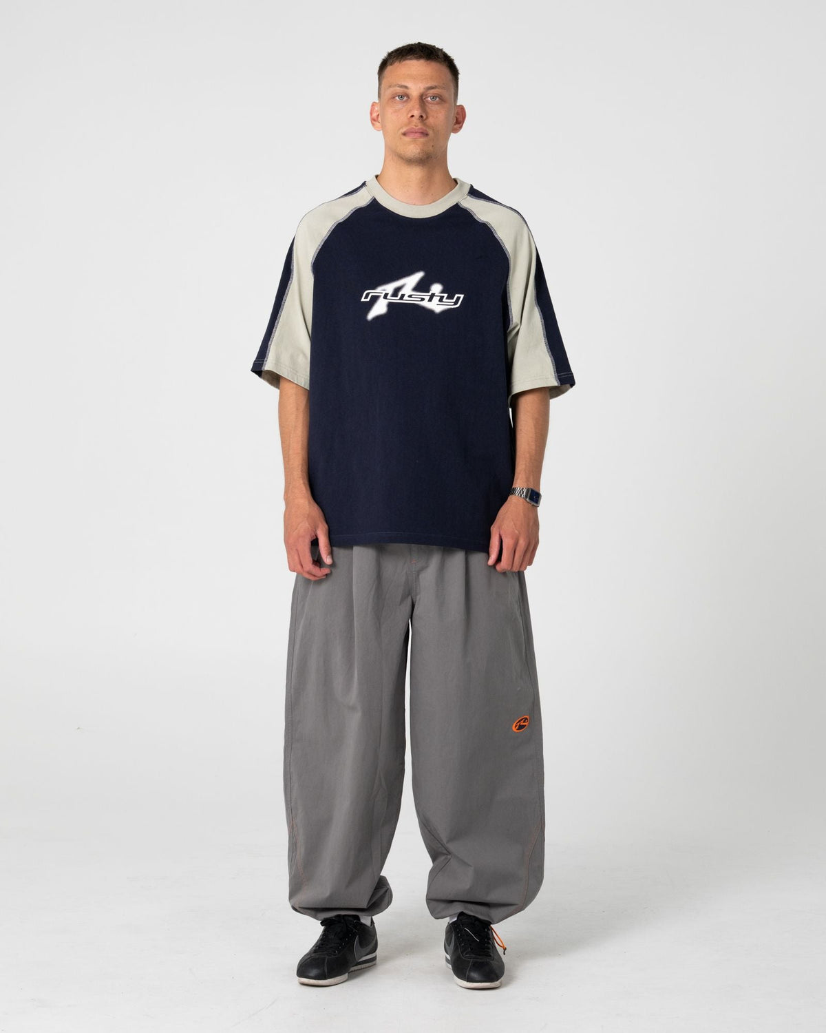 Fade-R Short Sleeve Tee - Navy Blue