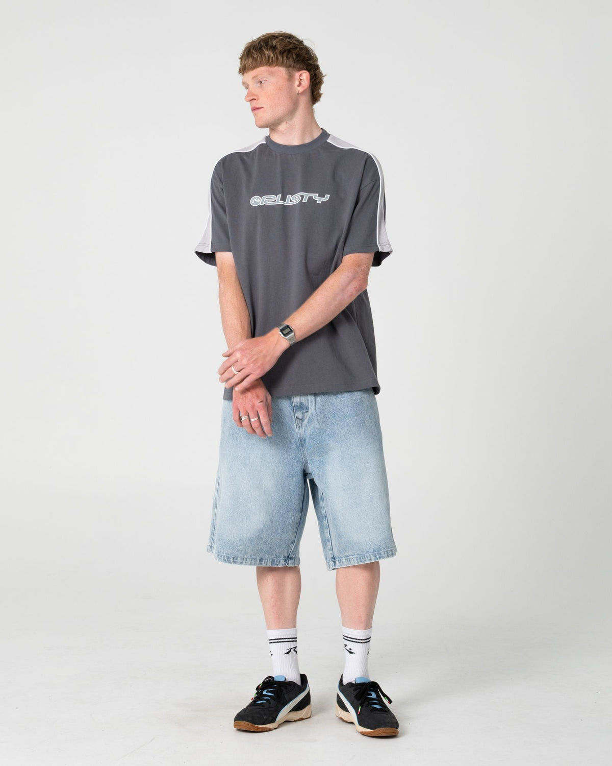 Alonso 3.0 Short Sleeve Tee - Steel