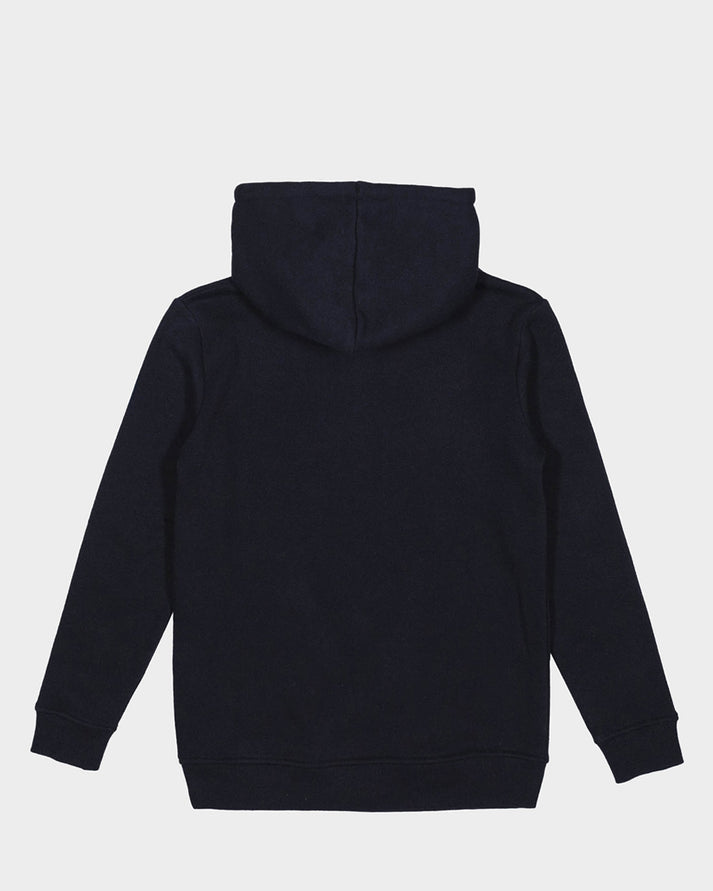 Classic Dot Front Hoodie - Black