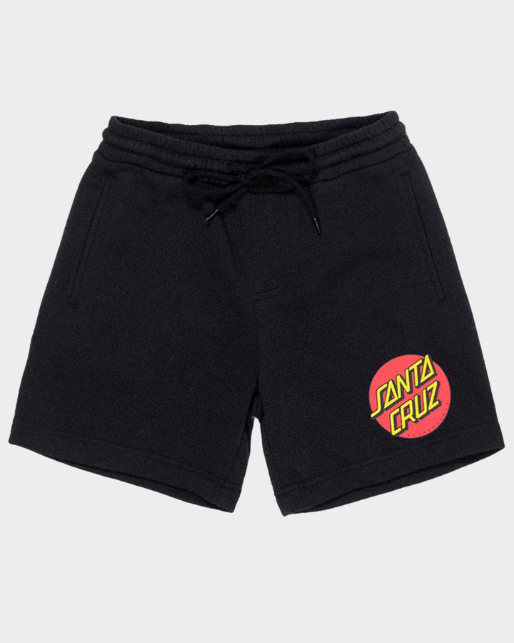 Santa Cruz Classic Dot Track Shorts Black
