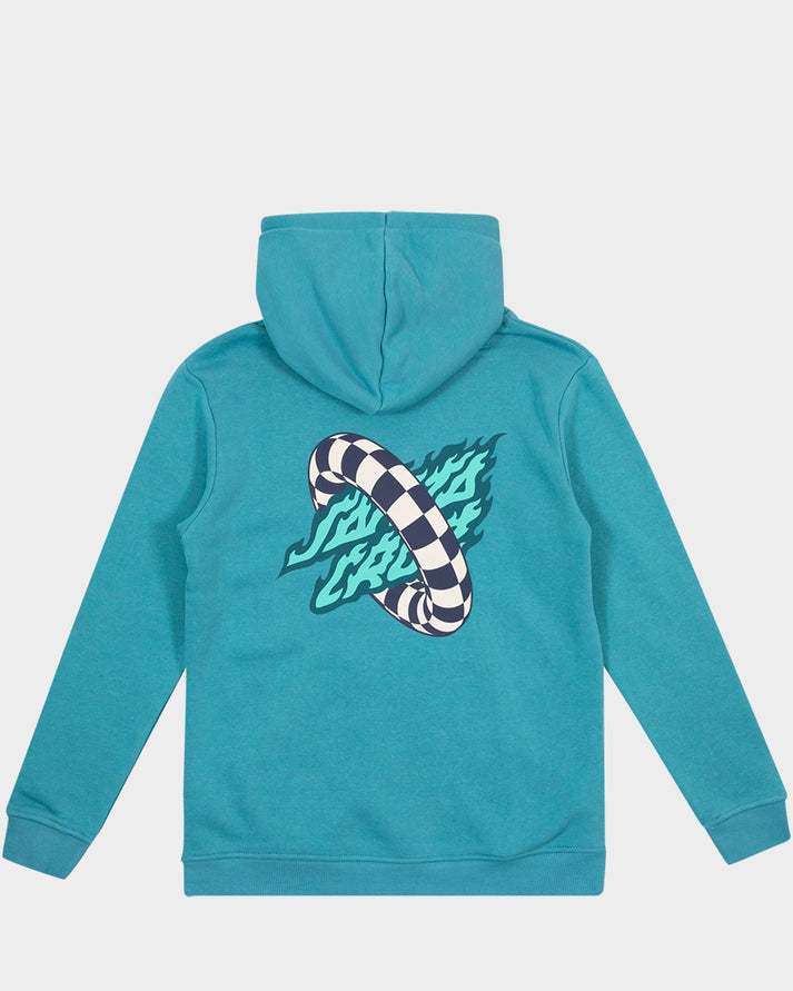 Goal Flame Centre Hoodie - Ocean