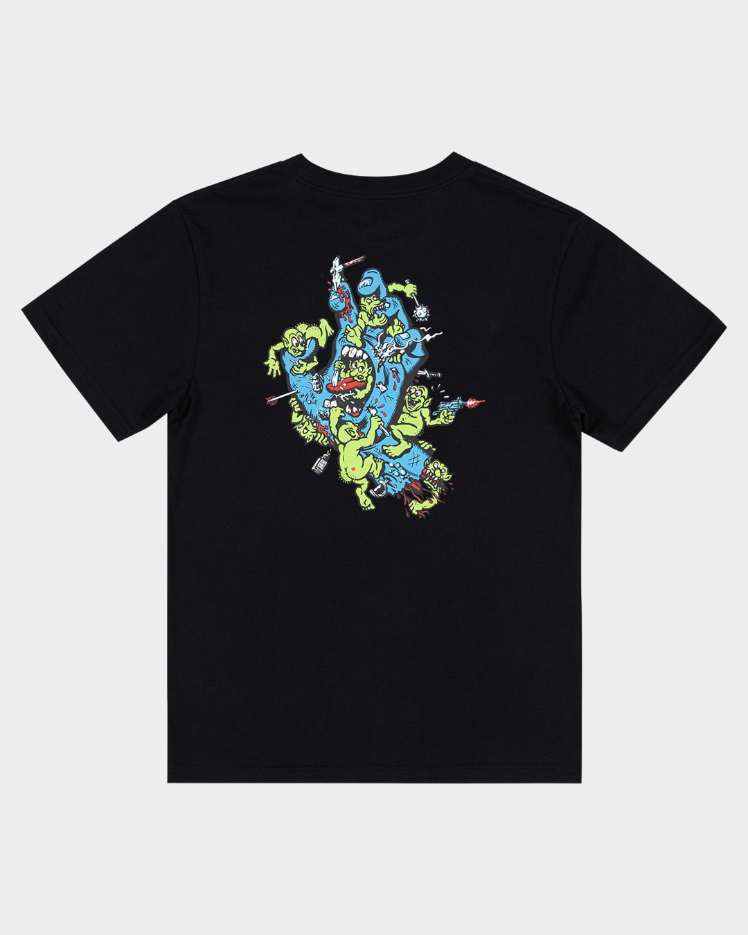 Santa Cruz Gremlin Patrol Tee Black - back view