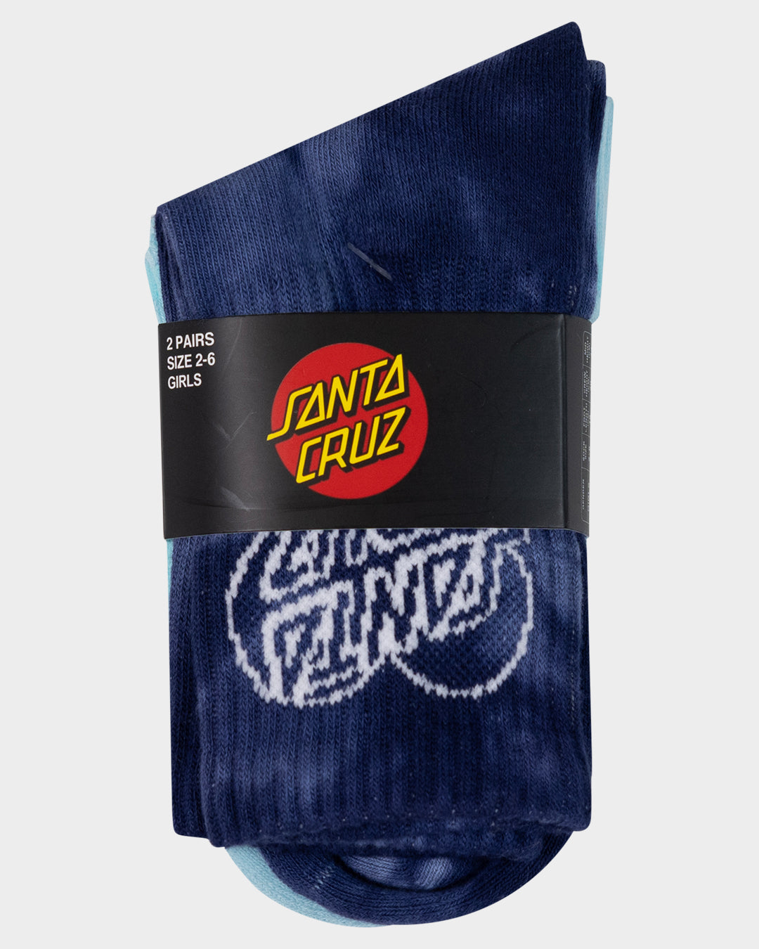 Santa Cruz Heart Dot Hollow Mid Sock 2 Pack - detail