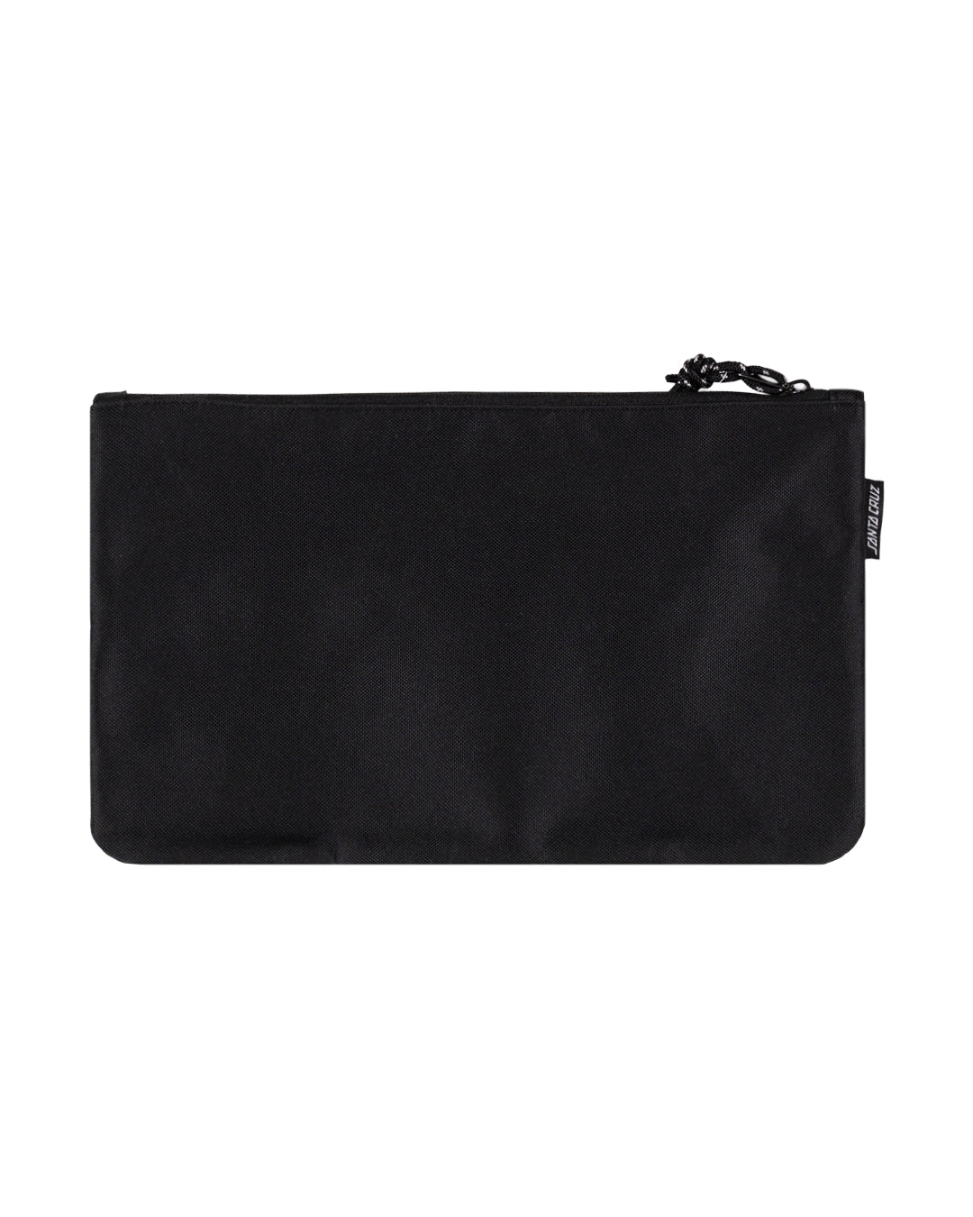 Santa Cruz Field Check Pencil Case in Black - detail