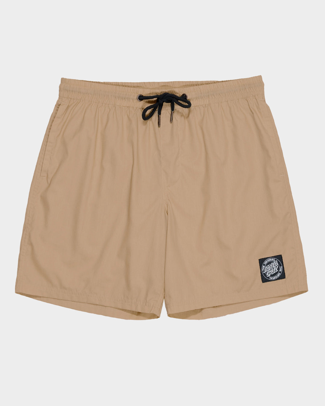 Santa Cruz MFG Cruzier Beach Shorts Tan