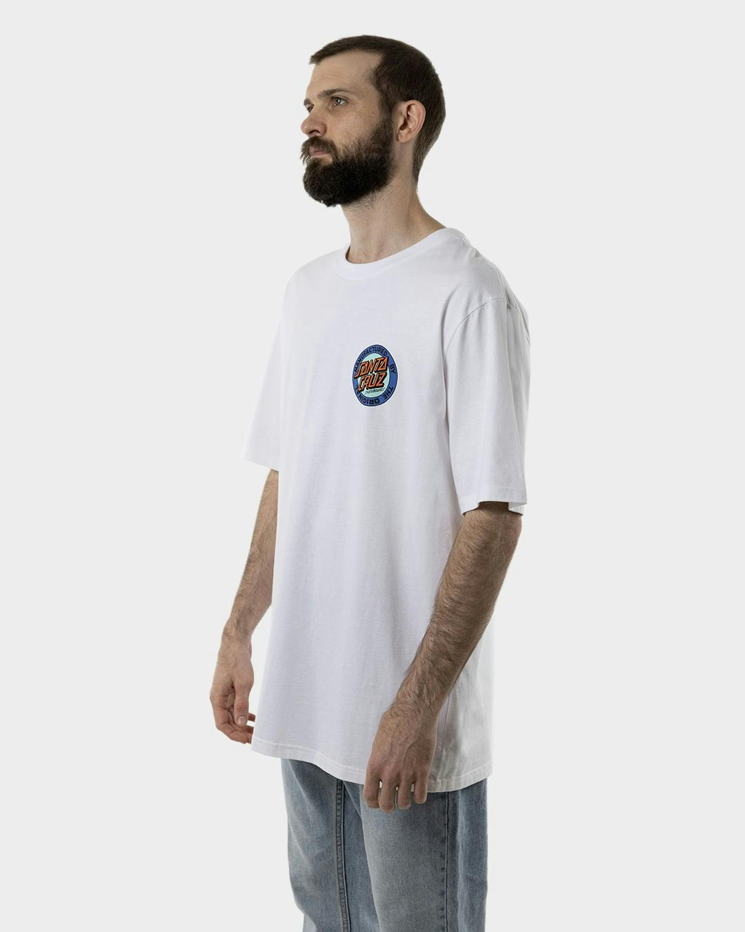 MFG Dot Retro Tee - White