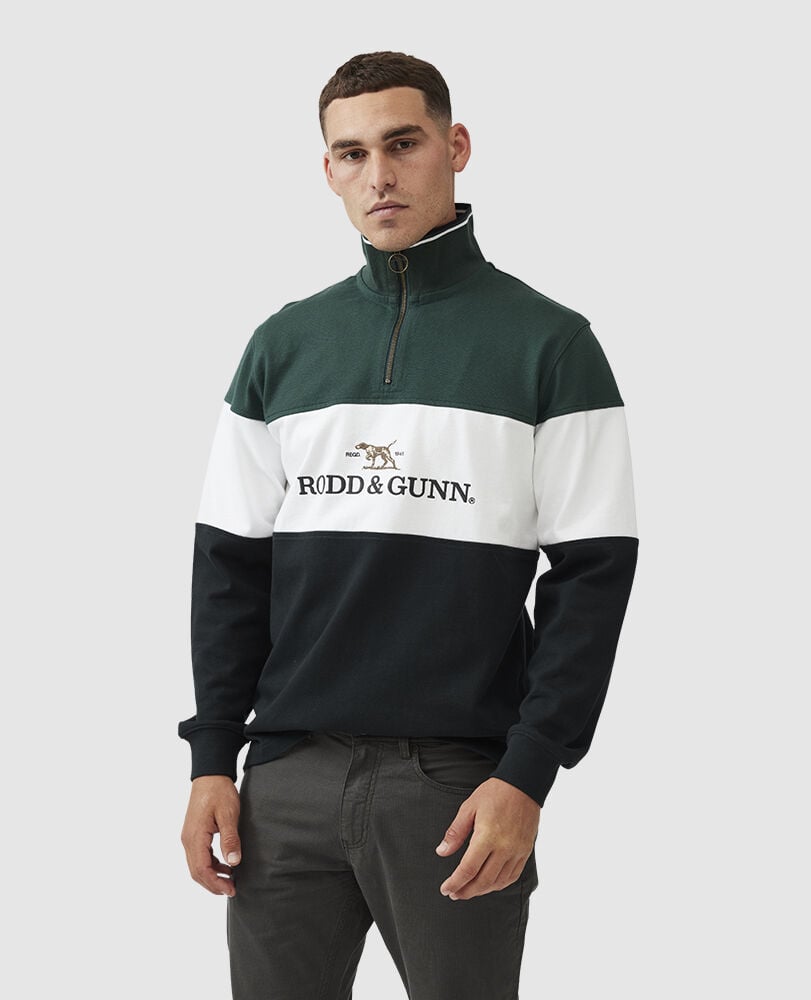 Rodd & Gunn Foresters Peak Sweat - Forest
