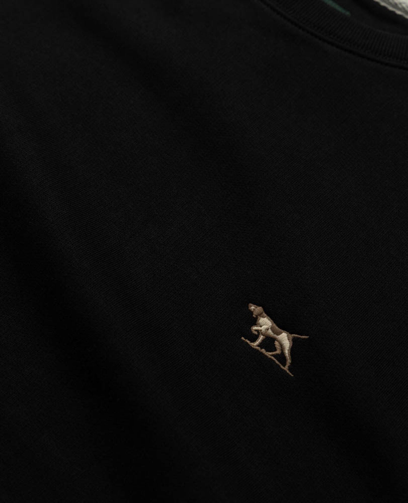Otago Crew Neck Sweat - Noir
