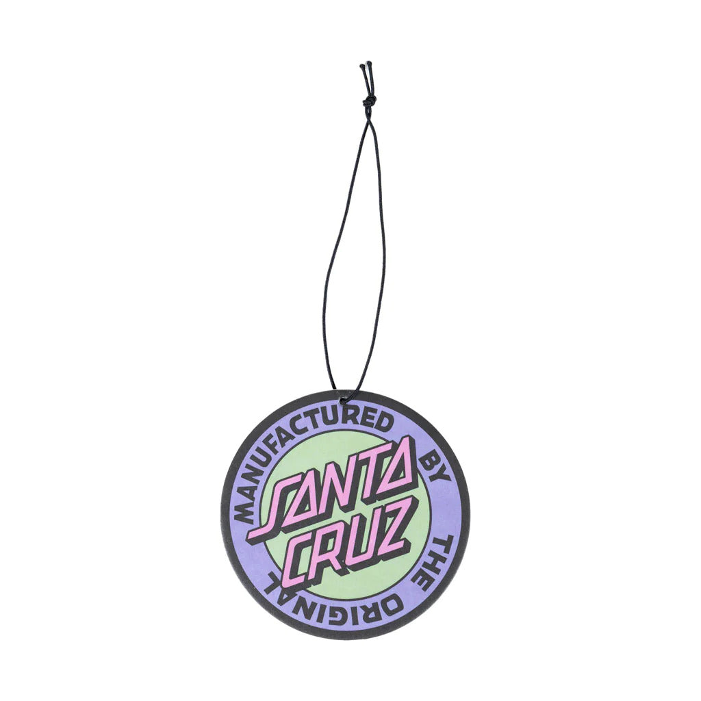 Santa Cruz MFG Dot Retro Air Freshener in green