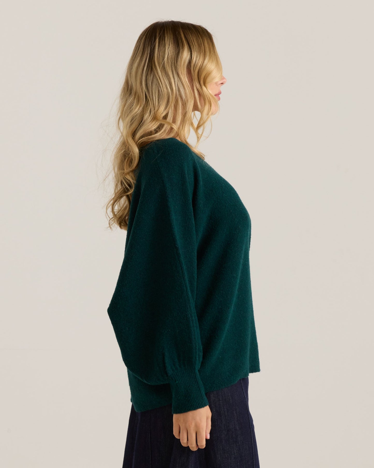 Casey Knit - Teal Green