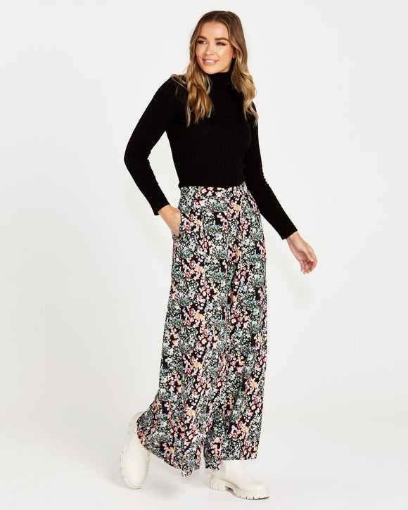 Ginny Rib Knit – Black