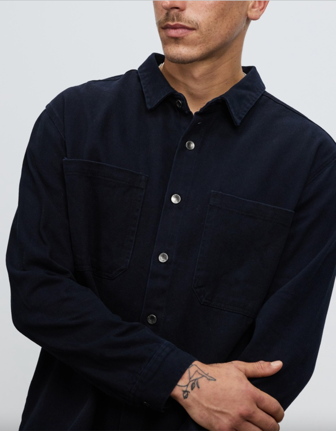 Saint Goliath Riot Overshirt - Black (view 2)