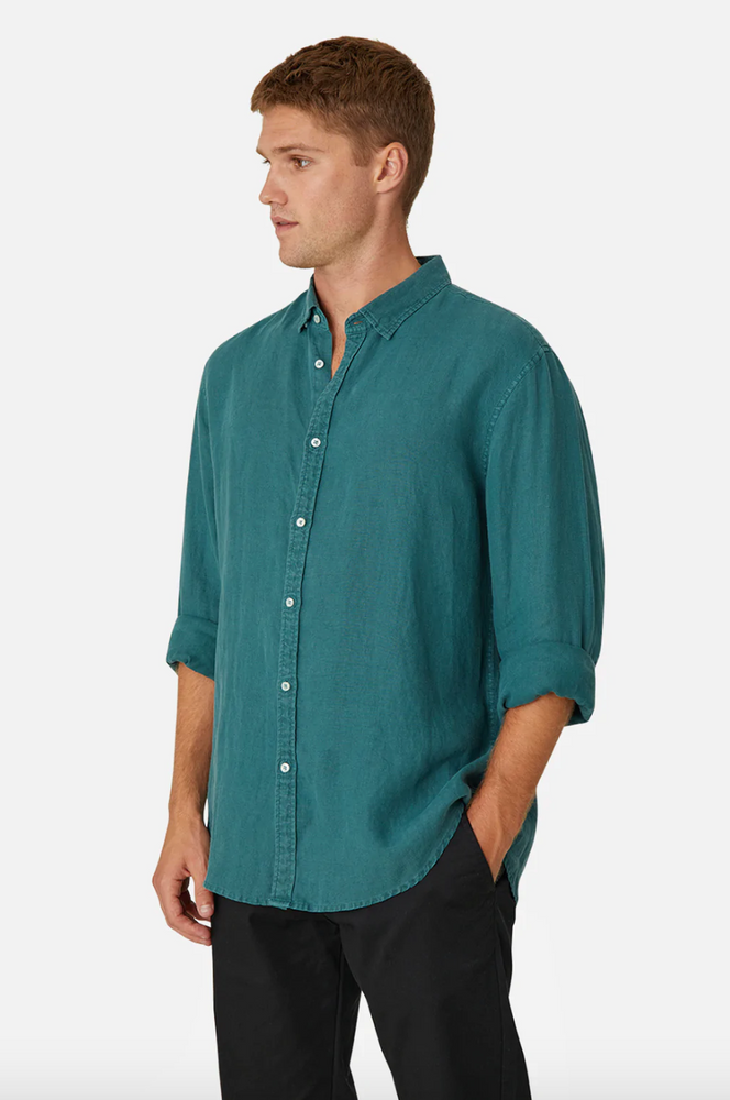 Industrie The Tennyson Linen Shirt (view 2)