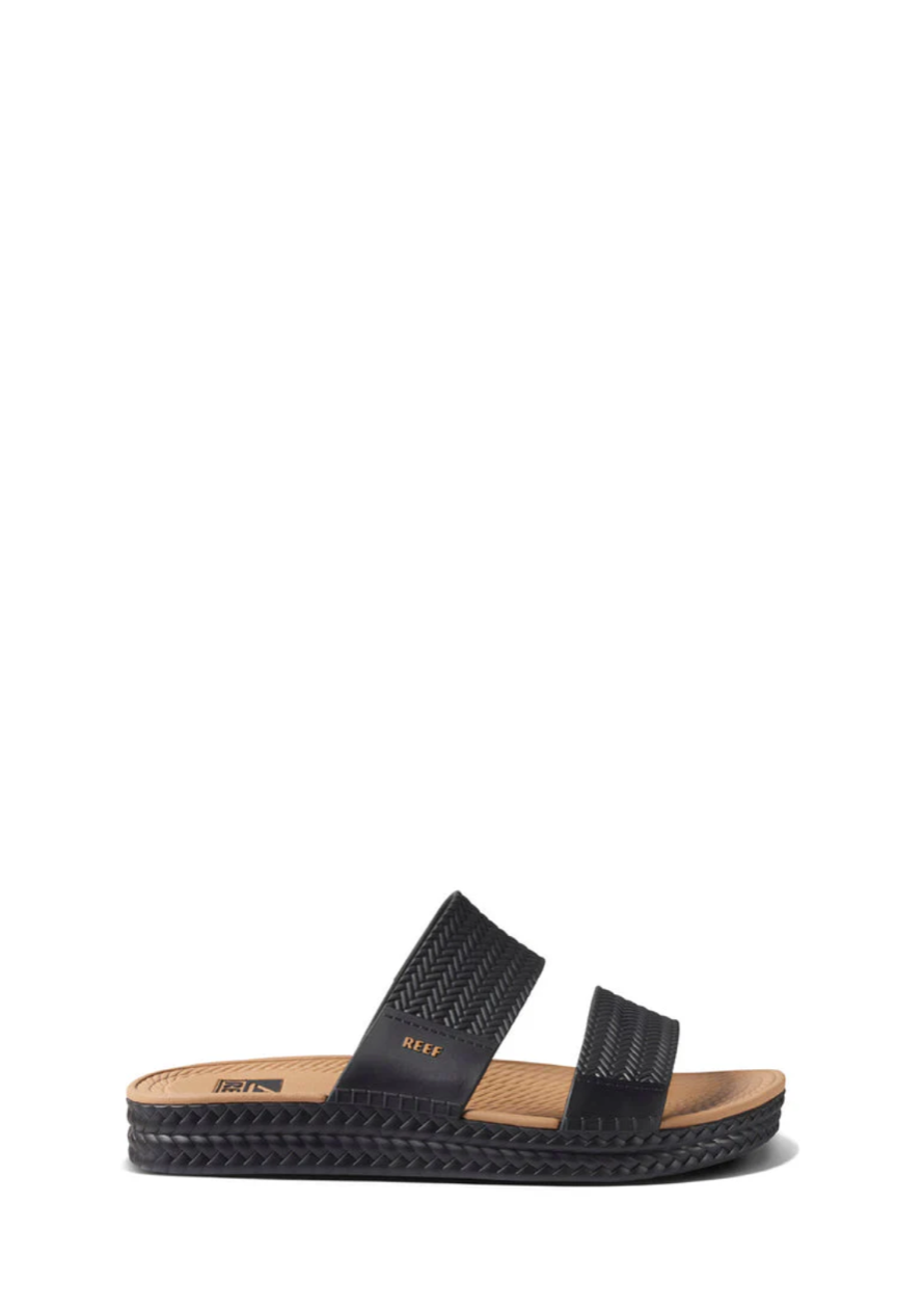 Reef Water Vista Slide - Black / Tan