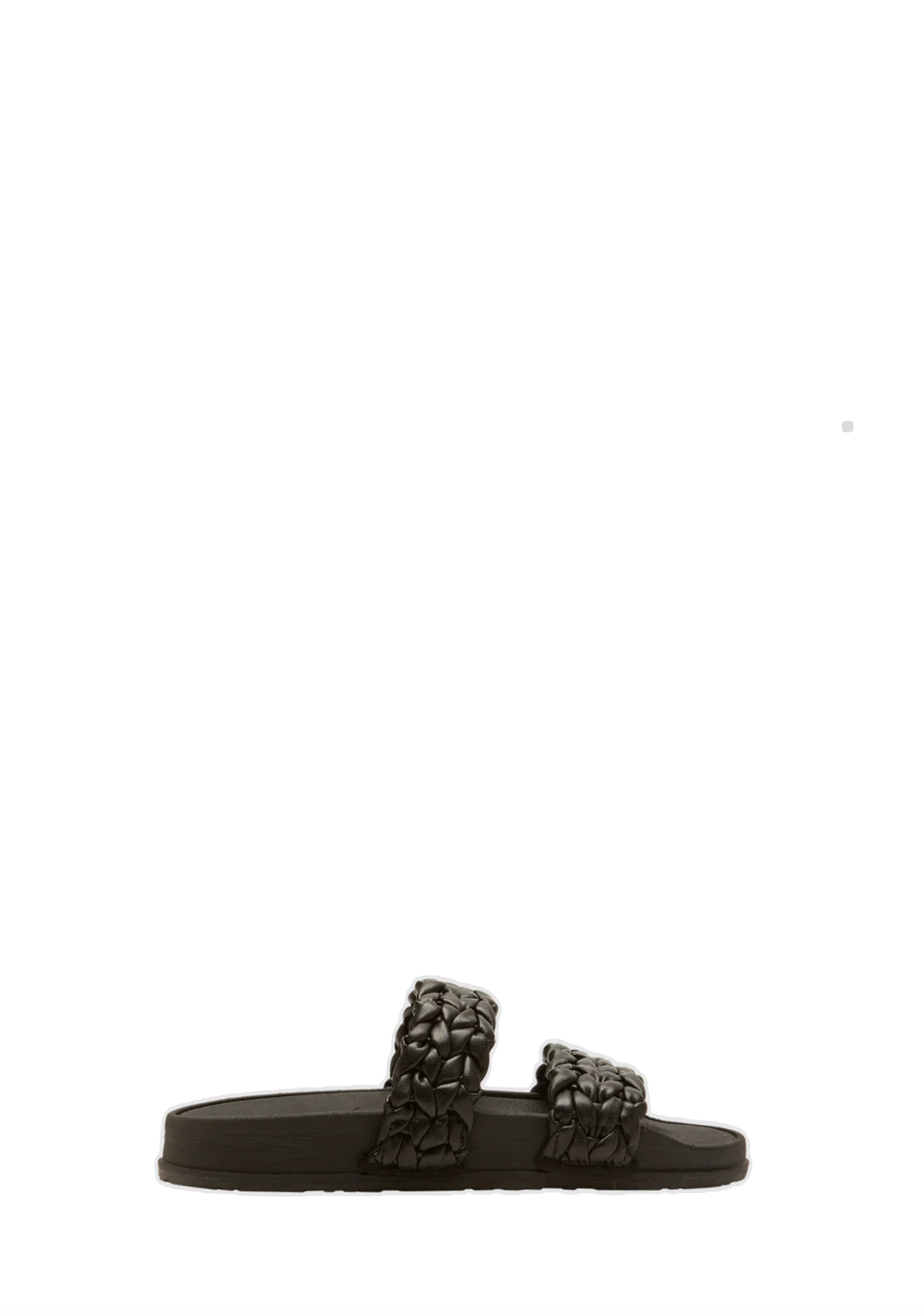 Roxy Slippy Braided Slide II - Black