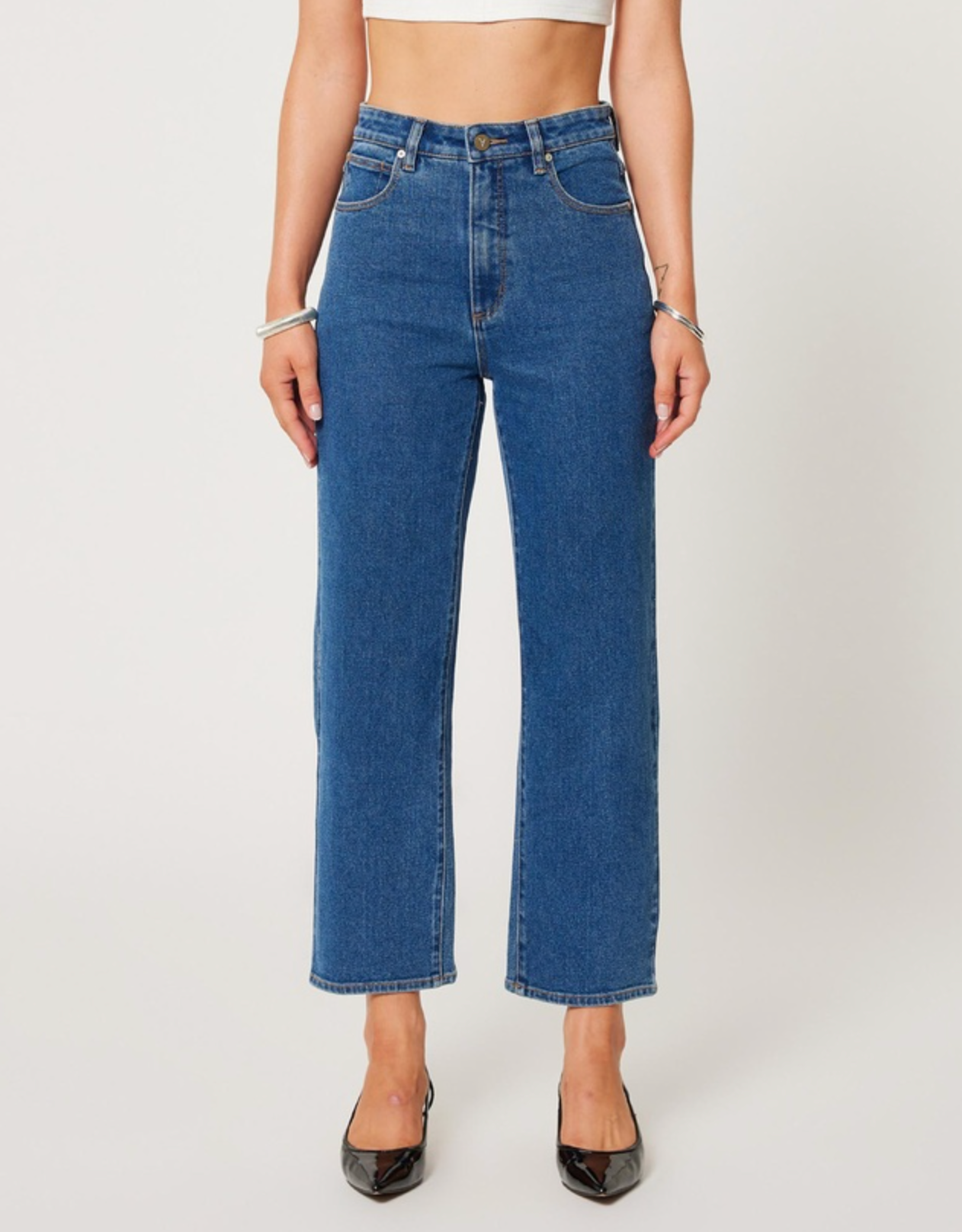 Venice Straight - Bella Mid Blue