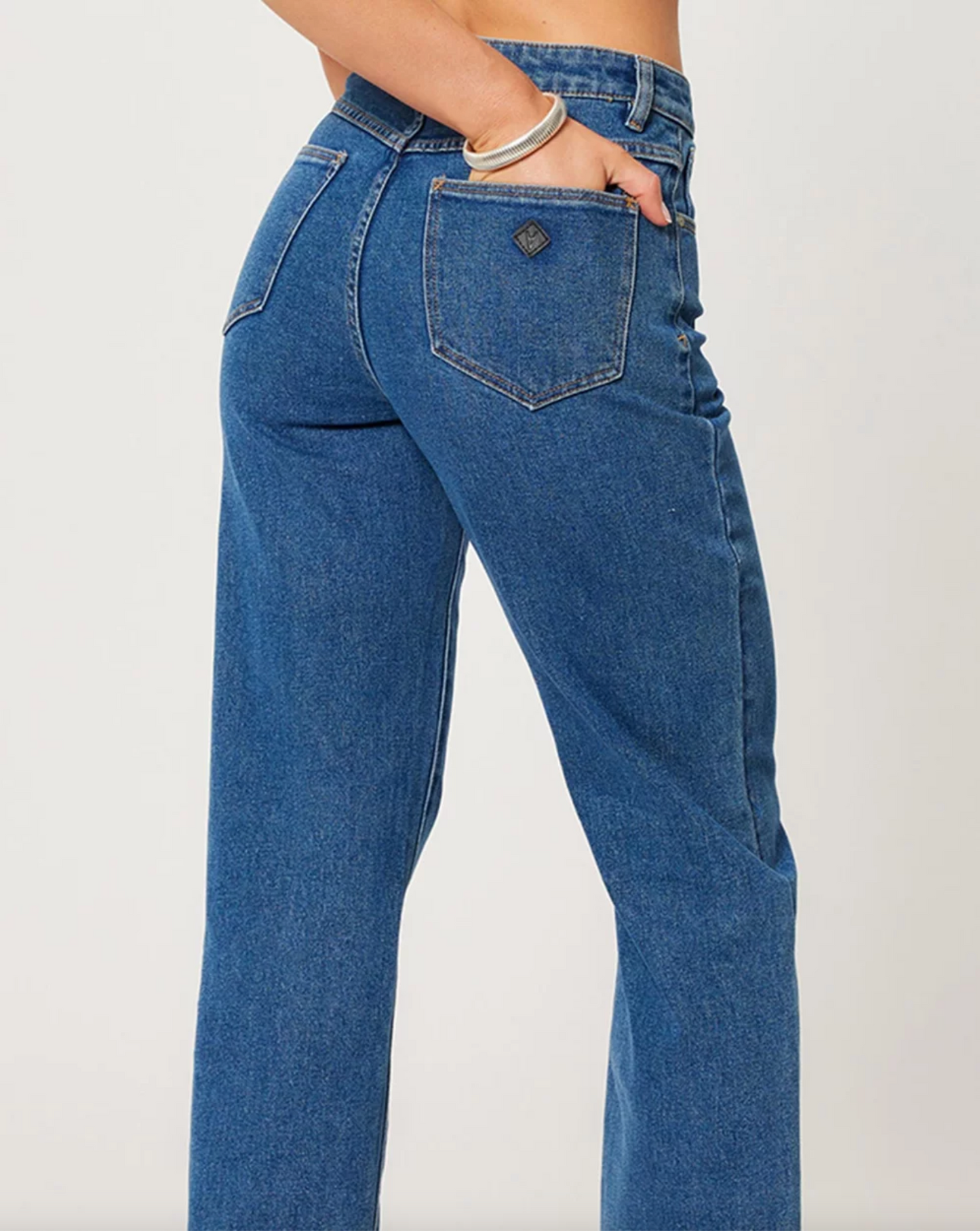 Venice Straight - Bella Mid Blue