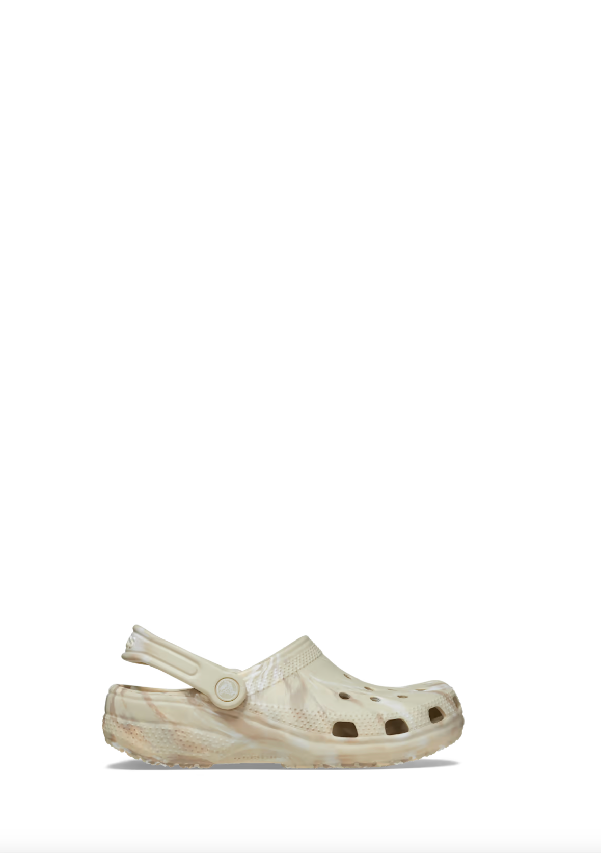 Crocs Classic Marbled Clog - Bone / Multi