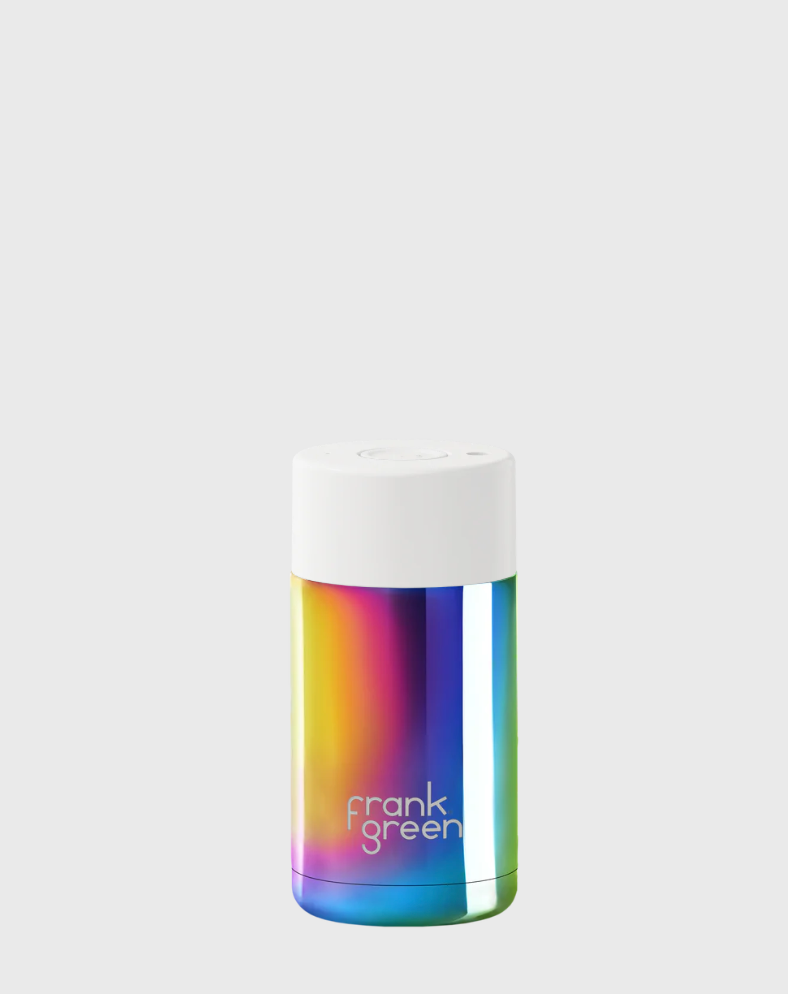 Frank Green 355mL / 12oz - Chrome Ceramic Reusable Cup (view 2)