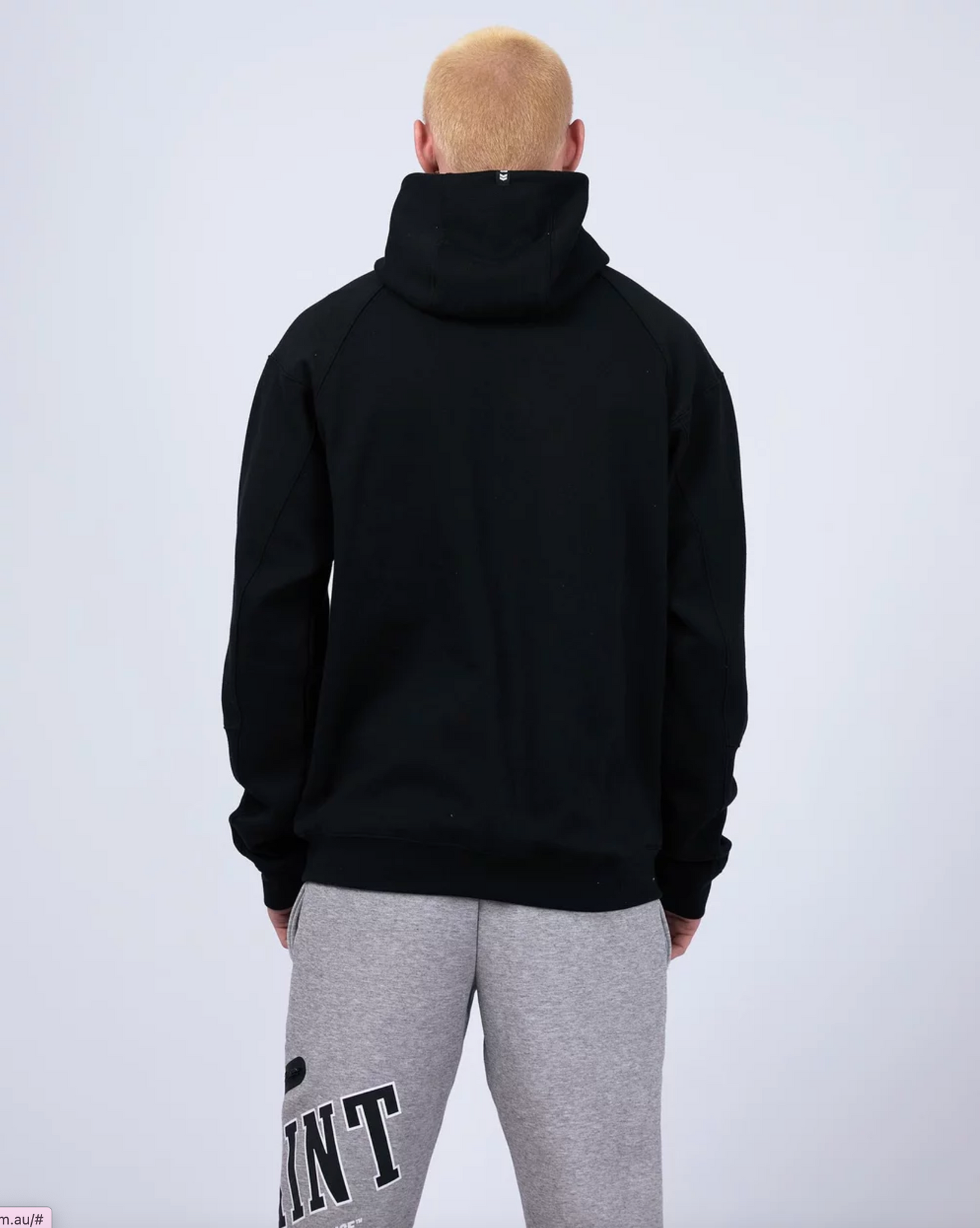 Tech Zip Hoodie - Black