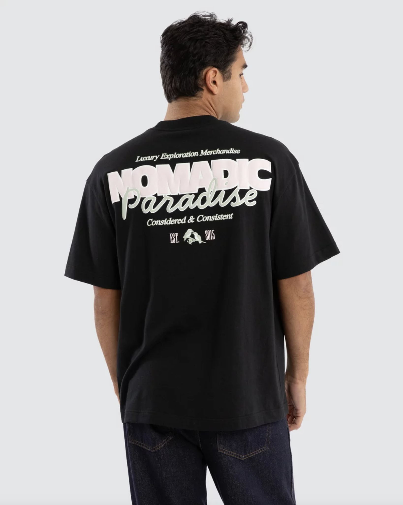 Nomadic Apollo Street Tee - Anthracite Black