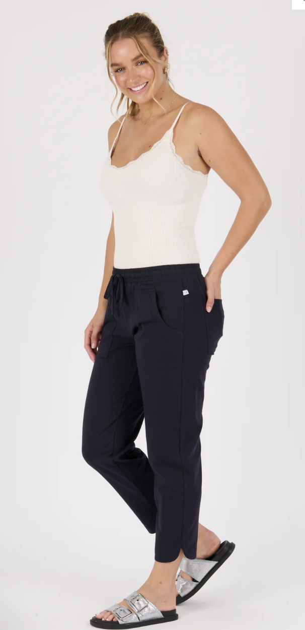 One Ten Willow Beach Pant - Blue Graphite (view 4)