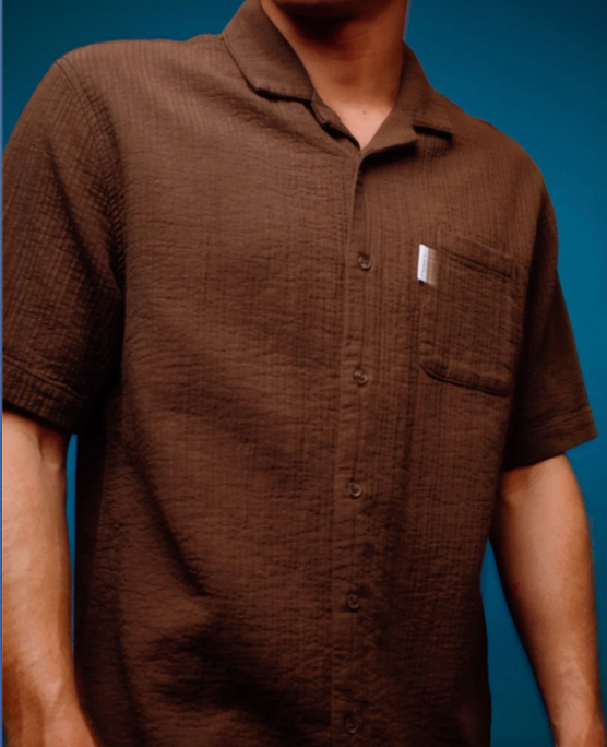 Canseco Vacation Short Sleeve Shirt - Pinecone