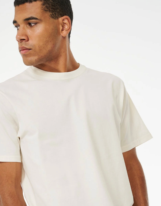 Rip Curl Plain Wash Tee - Bone (view 6)