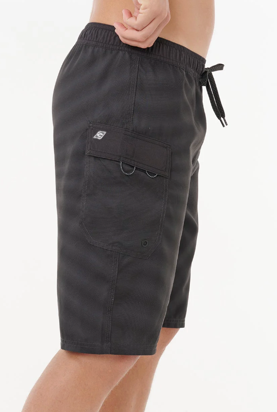 Rip Curl Shock Wave E/Fit Boardshort - Black (view 6)