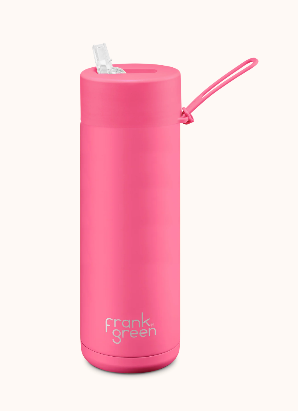 Frank Green 20oz - Ceramic Reusable Bottle with Flip Straw Lid (view 4)